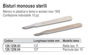 Immagine di BISTURI MONOUSO STERILI